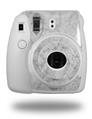 WraptorSkinz Skin Decal Wrap compatible with Fujifilm Mini 8 Camera Marble Granite 09 White Gray (CAMERA NOT INCLUDED)