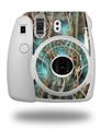 WraptorSkinz Skin Decal Wrap compatible with Fujifilm Mini 8 Camera WraptorCamo Grassy Marsh Camo Neon Teal (CAMERA NOT INCLUDED)