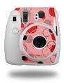 WraptorSkinz Skin Decal Wrap compatible with Fujifilm Mini 8 Camera Lots of Dots Red on Pink (CAMERA NOT INCLUDED)
