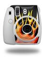 WraptorSkinz Skin Decal Wrap compatible with Fujifilm Mini 8 Camera Metal Flames (CAMERA NOT INCLUDED)