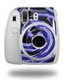 WraptorSkinz Skin Decal Wrap compatible with Fujifilm Mini 8 Camera Alecias Swirl 02 Blue (CAMERA NOT INCLUDED)