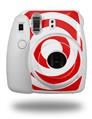 WraptorSkinz Skin Decal Wrap compatible with Fujifilm Mini 8 Camera Bullseye Red and White (CAMERA NOT INCLUDED)