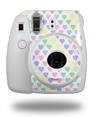WraptorSkinz Skin Decal Wrap compatible with Fujifilm Mini 8 Camera Pastel Hearts on White (CAMERA NOT INCLUDED)