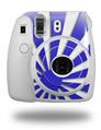 WraptorSkinz Skin Decal Wrap compatible with Fujifilm Mini 8 Camera Rising Sun Japanese Flag Blue (CAMERA NOT INCLUDED)