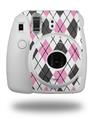 WraptorSkinz Skin Decal Wrap compatible with Fujifilm Mini 8 Camera Argyle Pink and Gray (CAMERA NOT INCLUDED)