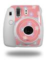 WraptorSkinz Skin Decal Wrap compatible with Fujifilm Mini 8 Camera Pastel Flowers on Pink (CAMERA NOT INCLUDED)