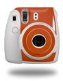 WraptorSkinz Skin Decal Wrap compatible with Fujifilm Mini 8 Camera Solids Collection Burnt Orange (CAMERA NOT INCLUDED)