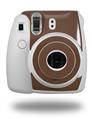 WraptorSkinz Skin Decal Wrap compatible with Fujifilm Mini 8 Camera Solids Collection Chocolate Brown (CAMERA NOT INCLUDED)