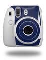 WraptorSkinz Skin Decal Wrap compatible with Fujifilm Mini 8 Camera Solids Collection Navy Blue (CAMERA NOT INCLUDED)