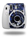 WraptorSkinz Skin Decal Wrap compatible with Fujifilm Mini 8 Camera Twisted Garden Blue and White (CAMERA NOT INCLUDED)