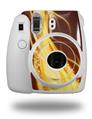 WraptorSkinz Skin Decal Wrap compatible with Fujifilm Mini 8 Camera Mystic Vortex Yellow (CAMERA NOT INCLUDED)