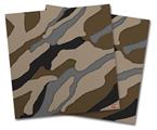Vinyl Craft Cutter Designer 12x12 Sheets Camouflage Brown - 2 Pack
