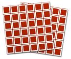 Vinyl Craft Cutter Designer 12x12 Sheets Squared Red Dark - 2 Pack
