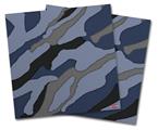 Vinyl Craft Cutter Designer 12x12 Sheets Camouflage Blue - 2 Pack