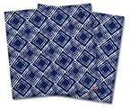 Vinyl Craft Cutter Designer 12x12 Sheets Wavey Navy Blue - 2 Pack