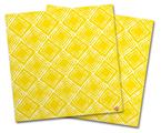 Vinyl Craft Cutter Designer 12x12 Sheets Wavey Yellow - 2 Pack