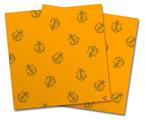 Vinyl Craft Cutter Designer 12x12 Sheets Anchors Away Orange - 2 Pack