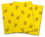 Vinyl Craft Cutter Designer 12x12 Sheets Anchors Away Yellow - 2 Pack