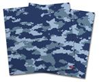 Vinyl Craft Cutter Designer 12x12 Sheets WraptorCamo Digital Camo Navy - 2 Pack