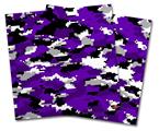 Vinyl Craft Cutter Designer 12x12 Sheets WraptorCamo Digital Camo Purple - 2 Pack