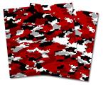 Vinyl Craft Cutter Designer 12x12 Sheets WraptorCamo Digital Camo Red - 2 Pack