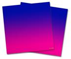 Vinyl Craft Cutter Designer 12x12 Sheets Smooth Fades Hot Pink Blue - 2 Pack