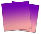 Vinyl Craft Cutter Designer 12x12 Sheets Smooth Fades Pink Purple - 2 Pack