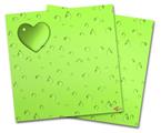 Vinyl Craft Cutter Designer 12x12 Sheets Raining Neon Green - 2 Pack