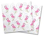 Vinyl Craft Cutter Designer 12x12 Sheets Flamingos on White - 2 Pack