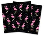 Vinyl Craft Cutter Designer 12x12 Sheets Flamingos on Black - 2 Pack