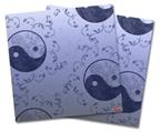 Vinyl Craft Cutter Designer 12x12 Sheets Feminine Yin Yang Blue - 2 Pack