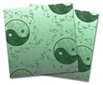 Vinyl Craft Cutter Designer 12x12 Sheets Feminine Yin Yang Green - 2 Pack