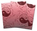 Vinyl Craft Cutter Designer 12x12 Sheets Feminine Yin Yang Red - 2 Pack