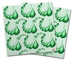 Vinyl Craft Cutter Designer 12x12 Sheets Petals Green - 2 Pack