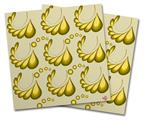 Vinyl Craft Cutter Designer 12x12 Sheets Petals Yellow - 2 Pack