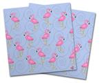 Vinyl Craft Cutter Designer 12x12 Sheets Flamingos on Blue - 2 Pack
