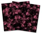 Vinyl Craft Cutter Designer 12x12 Sheets Skulls Confetti Pink - 2 Pack