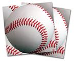 Vinyl Craft Cutter Designer 12x12 Sheets Baseball - 2 Pack