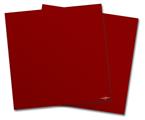 Vinyl Craft Cutter Designer 12x12 Sheets Solids Collection Red Dark - 2 Pack