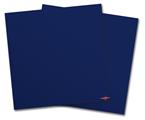 Vinyl Craft Cutter Designer 12x12 Sheets Solids Collection Navy Blue - 2 Pack
