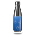 Skin Decal Wrap for RTIC Water Bottle 17oz Bubbles Blue (BOTTLE NOT INCLUDED)
