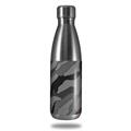Skin Decal Wrap for RTIC Water Bottle 17oz Camouflage Gray (BOTTLE NOT INCLUDED)