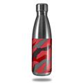 Skin Decal Wrap for RTIC Water Bottle 17oz Camouflage Red (BOTTLE NOT INCLUDED)