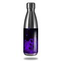 Skin Decal Wrap for RTIC Water Bottle 17oz HEX Purple (BOTTLE NOT INCLUDED)