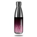 Skin Decal Wrap for RTIC Water Bottle 17oz Fire Pink (BOTTLE NOT INCLUDED)