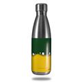 Skin Decal Wrap for RTIC Water Bottle 17oz Ripped Colors Green Yellow (BOTTLE NOT INCLUDED)