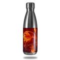 Skin Decal Wrap for RTIC Water Bottle 17oz Fire Flower (BOTTLE NOT INCLUDED)