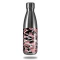 Skin Decal Wrap for RTIC Water Bottle 17oz WraptorCamo Digital Camo Pink (BOTTLE NOT INCLUDED)