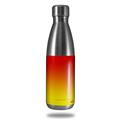 Skin Decal Wrap for RTIC Water Bottle 17oz Smooth Fades Yellow Red (BOTTLE NOT INCLUDED)