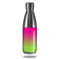 Skin Decal Wrap for RTIC Water Bottle 17oz Smooth Fades Neon Green Hot Pink (BOTTLE NOT INCLUDED)